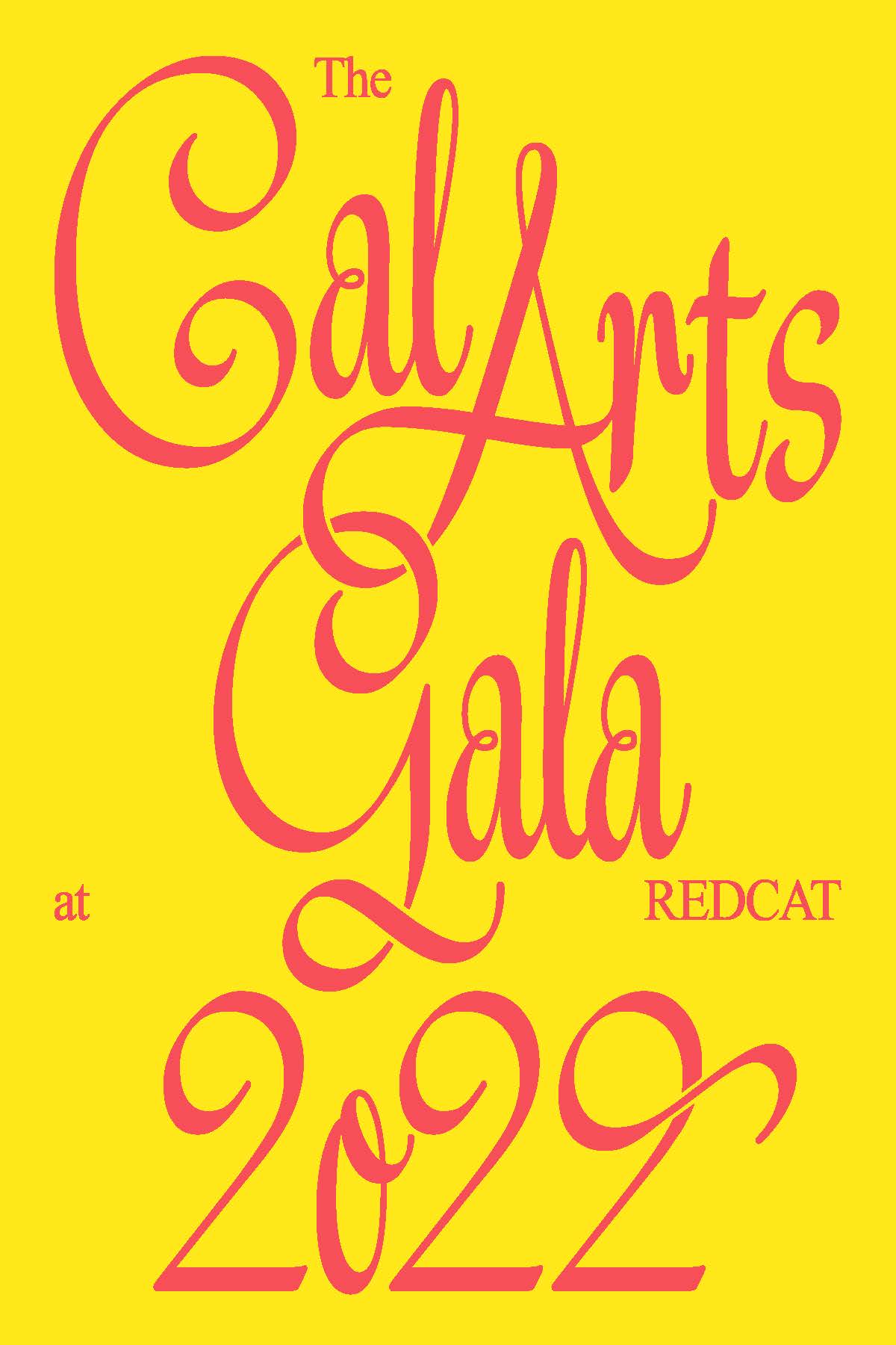 Save the Date - the CalArts Gala at REDCAT - May 14