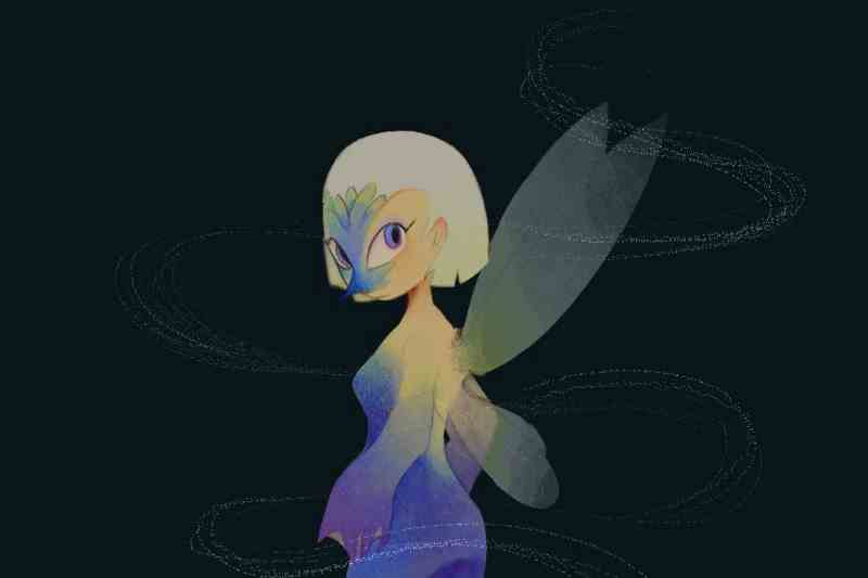 Fairy with wings