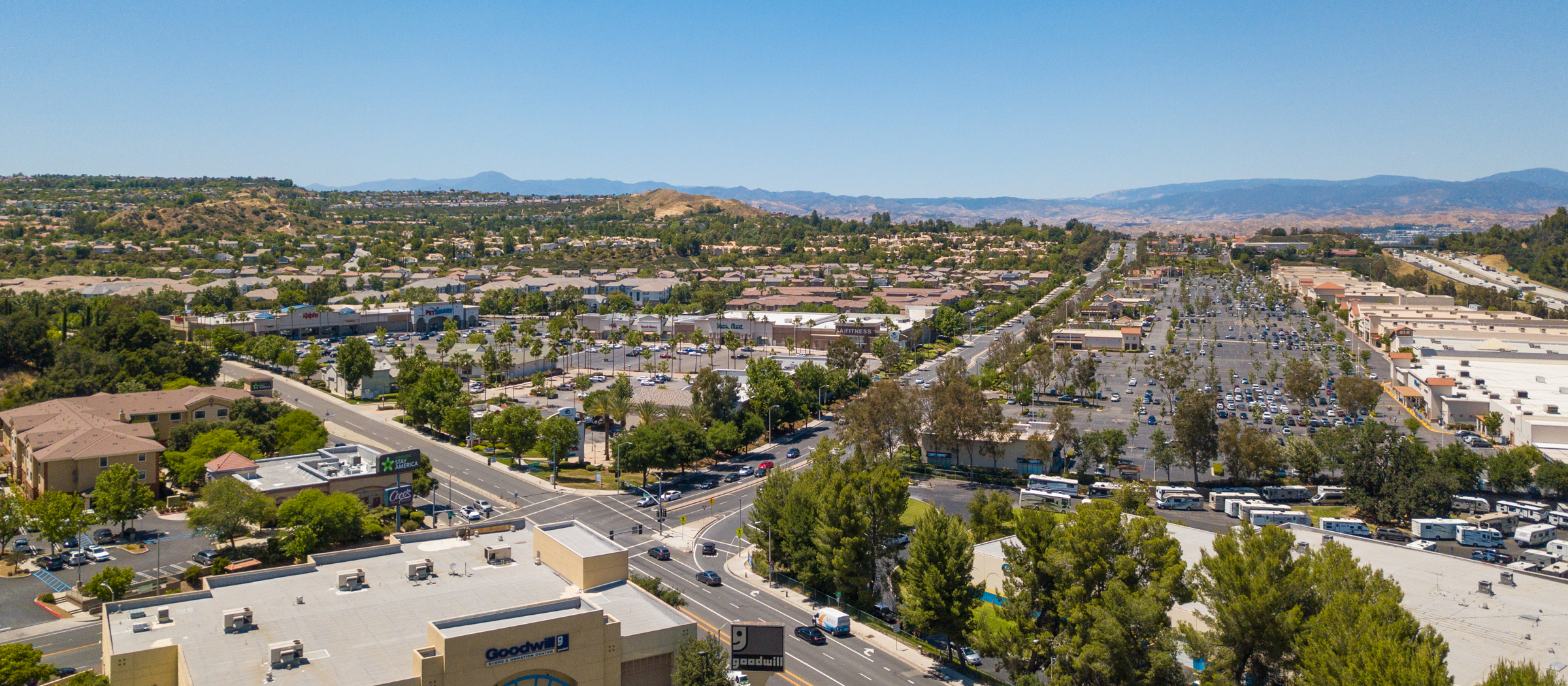 Wide View of Santa Clarita