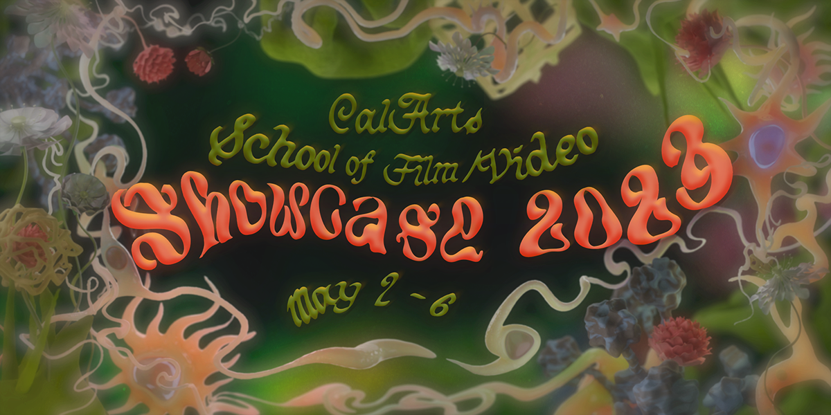 CalArts Showcase 2023 poster design