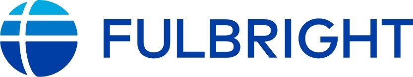 Logo for Fulbright with a white background