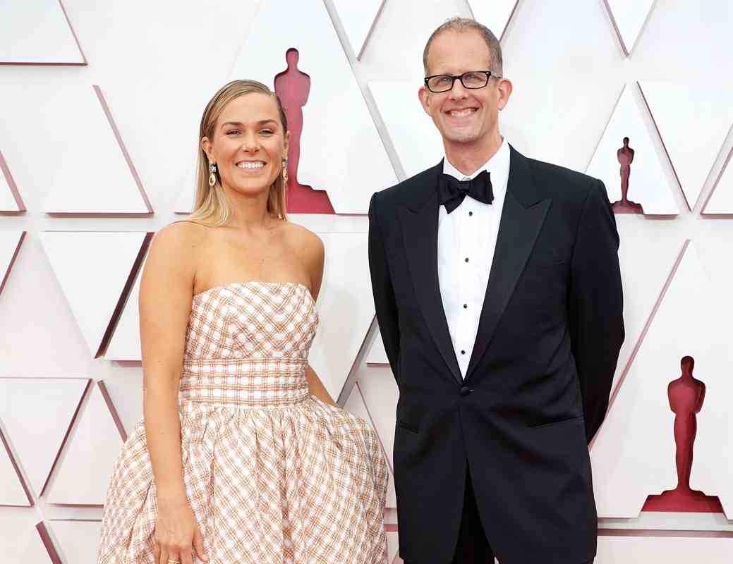 Photo of Pete Docter and Dana Murray at the Oscars