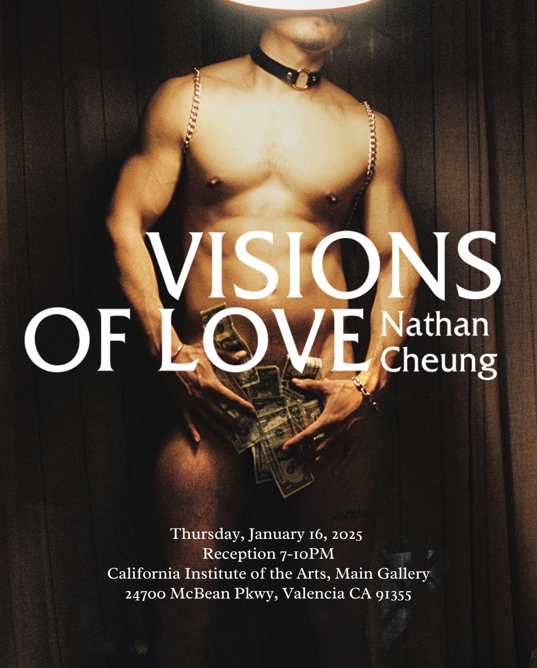 Visions of Love show poster by Nathan Cheung