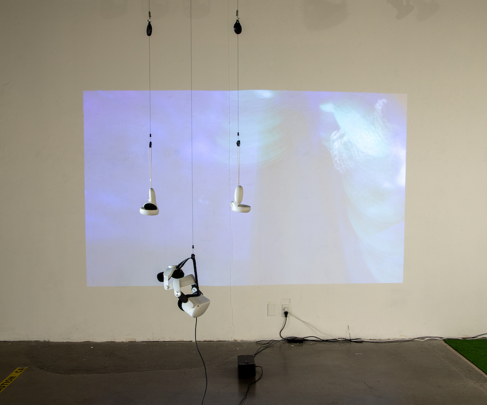 Gallery image from MFA1 Art and Technology Mid-Residency Group Show at CalArts.
