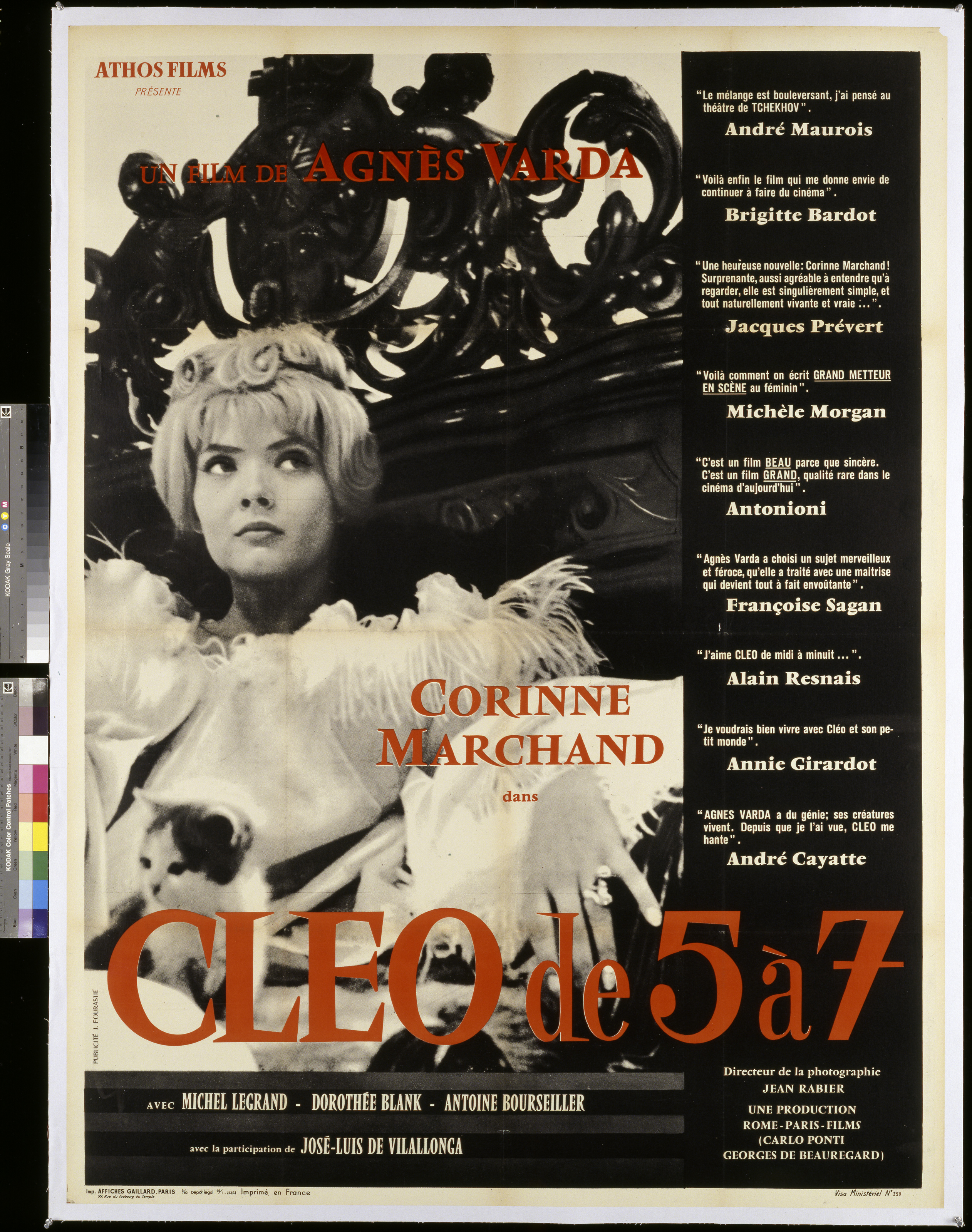 agnes varda cleo movie poster