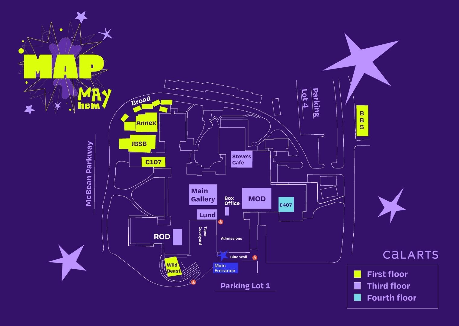 calarts mayhem map