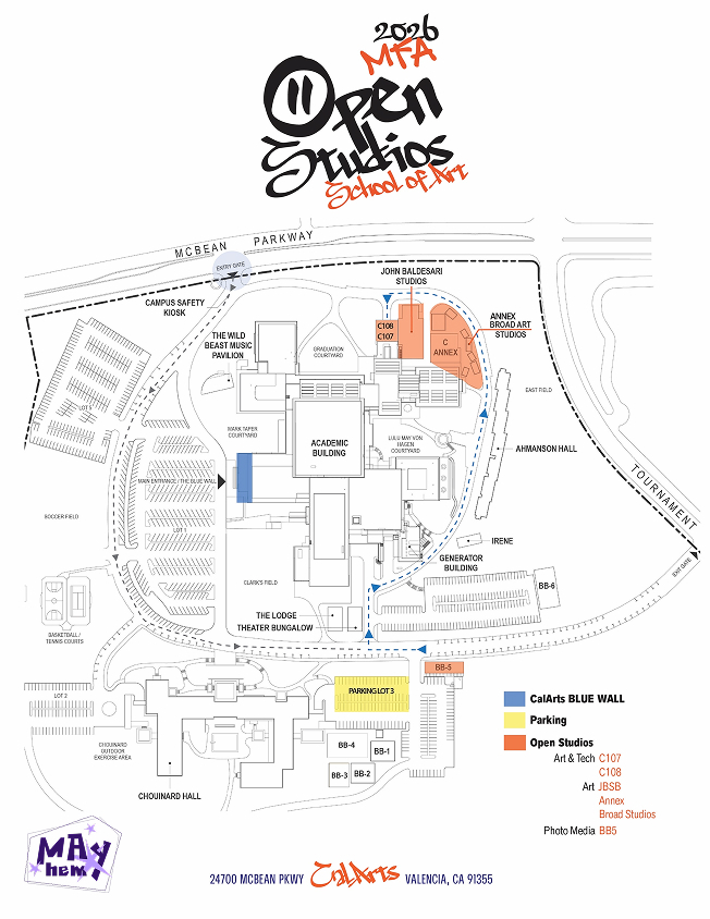 open studio map