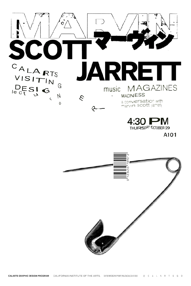 CAGD Marvin Scott Jarrett Gif poster promo