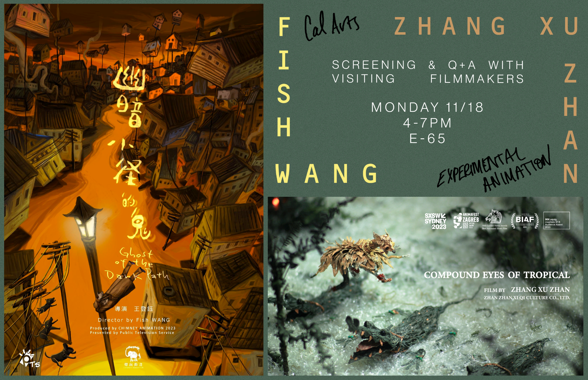 Zhang Xu Zhan and Fish Wang