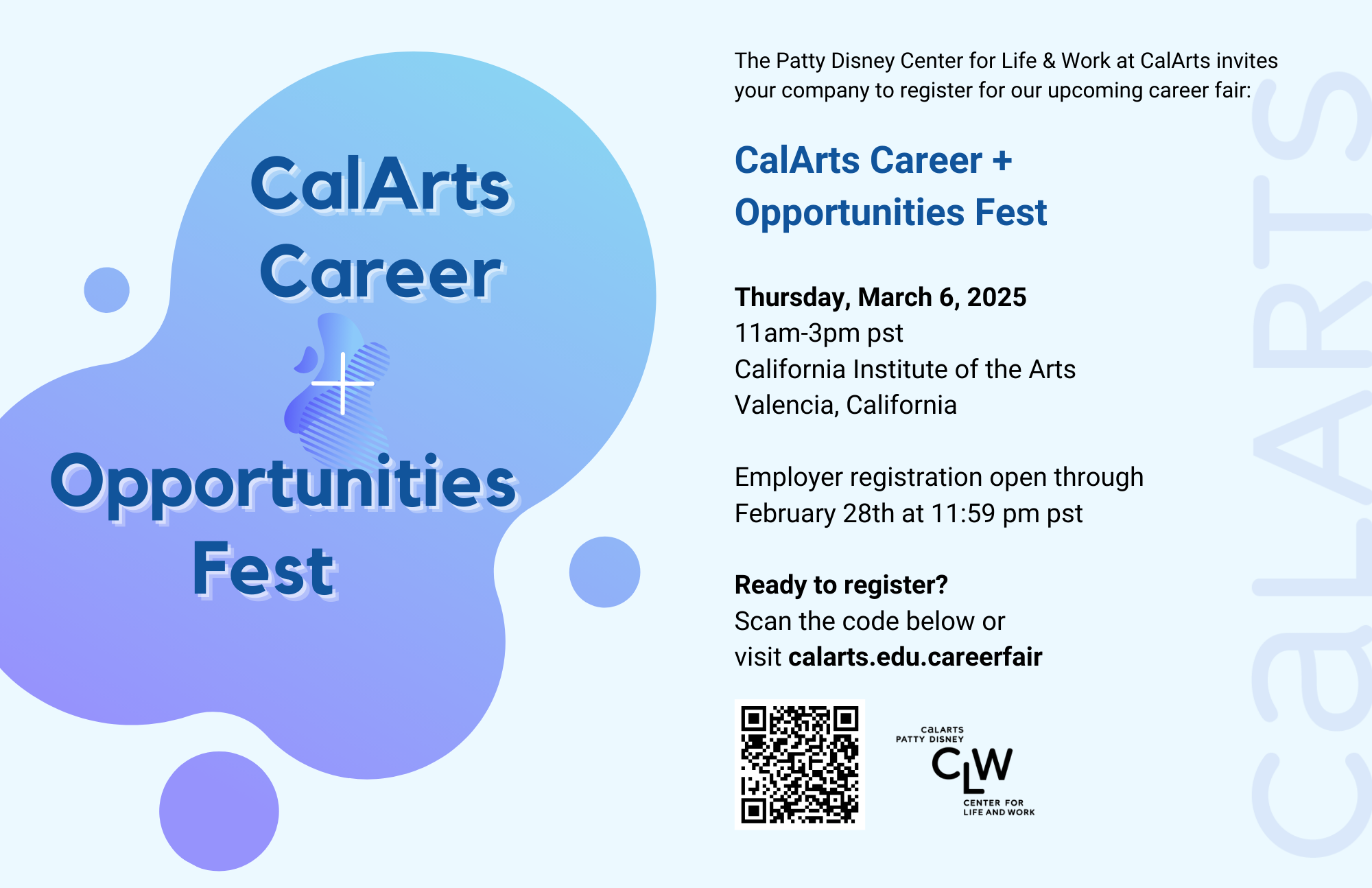 CalArts Career + Opportunities Fest