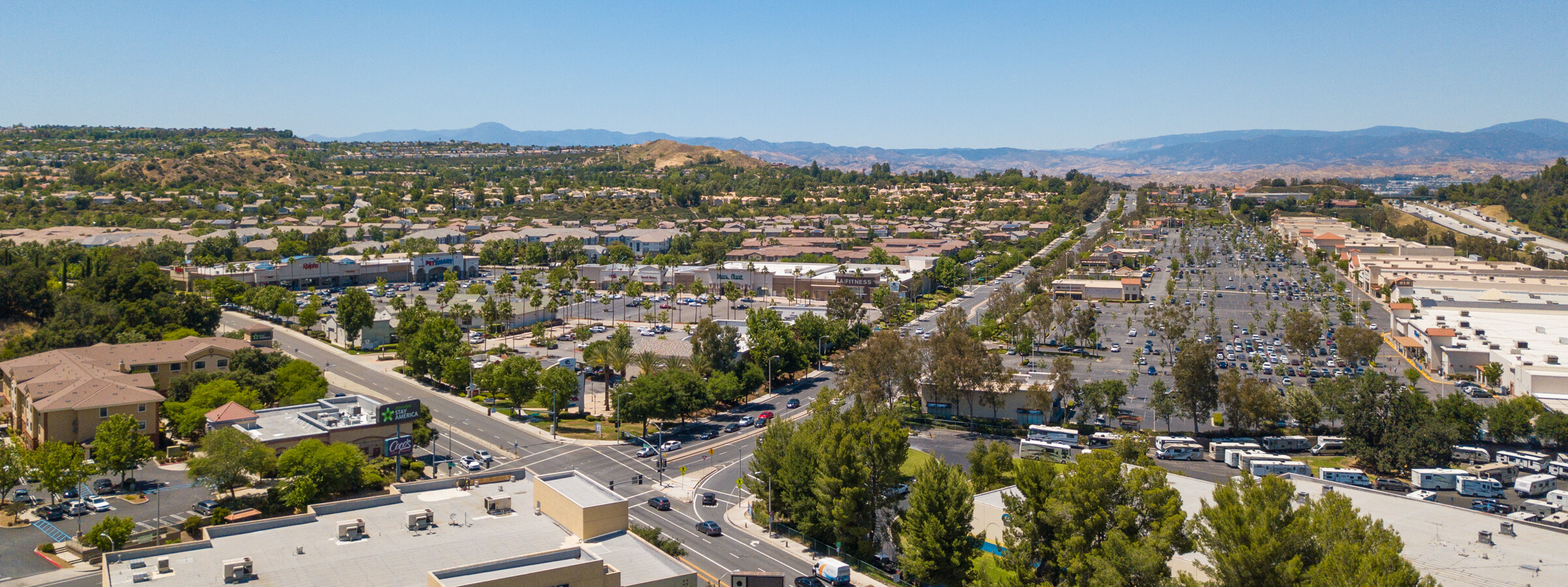 Wide View of Santa Clarita