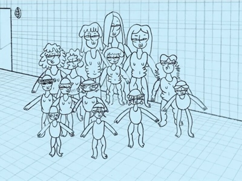 group of people in swimsuits