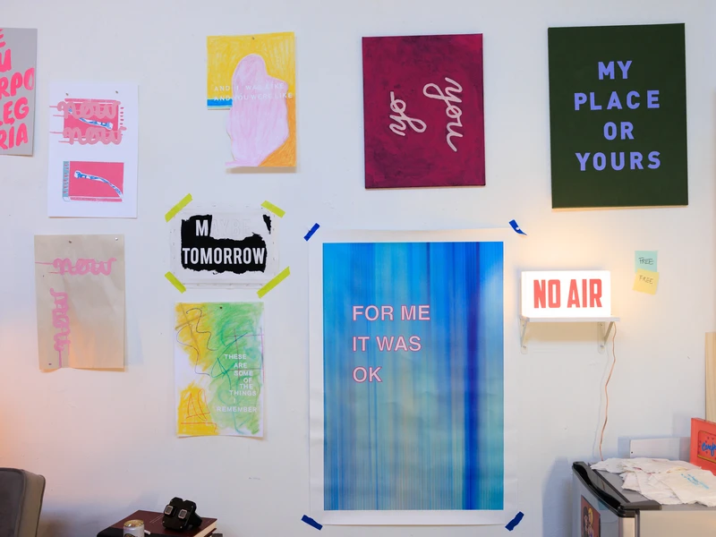 CalArts Open Studios artworks on display