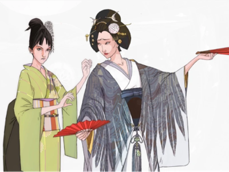 Abstract black and white image of trees with rough texture.