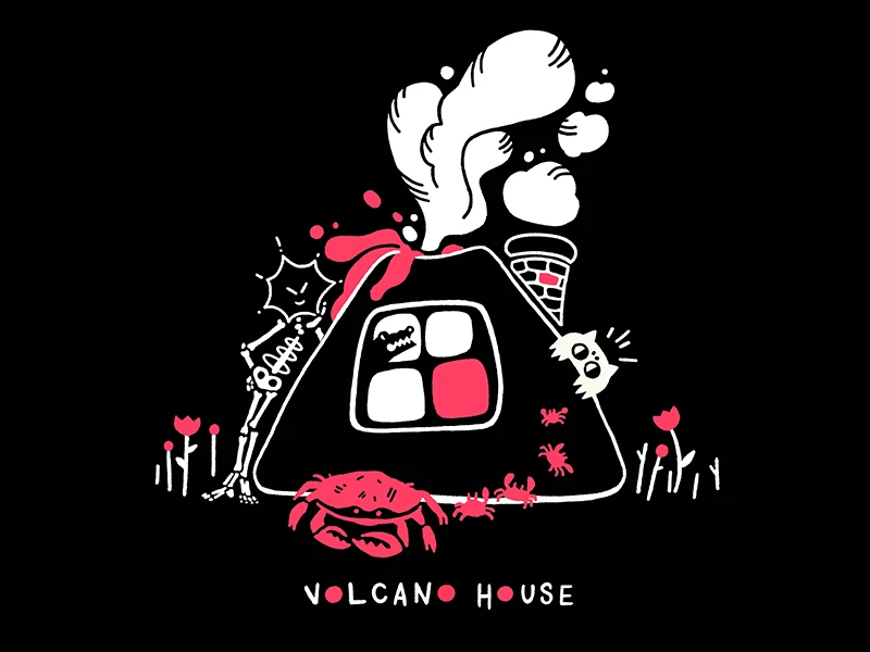 volcano house logo