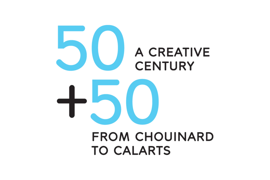 Logo for 5050 collaboration with a white background